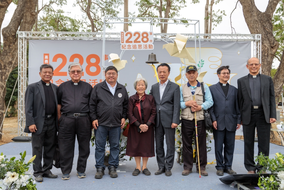 翁章梁出席228事件紀念追思音樂會