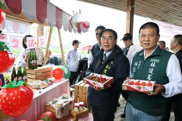 善化草莓季「莓好生活節」3/7甜蜜登場　黃偉哲邀全民體驗春日限定好滋味