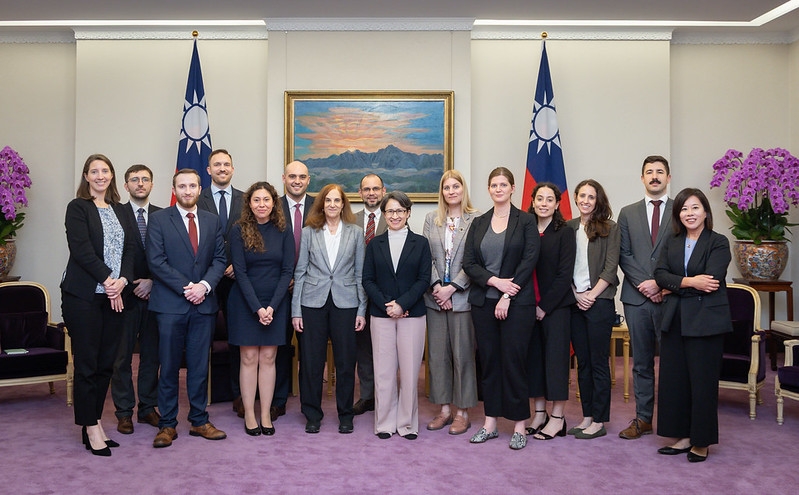 副總統接見德國馬歇爾基金會訪團　強調以「韌性」為核心　與民主夥伴共同因應各項挑戰