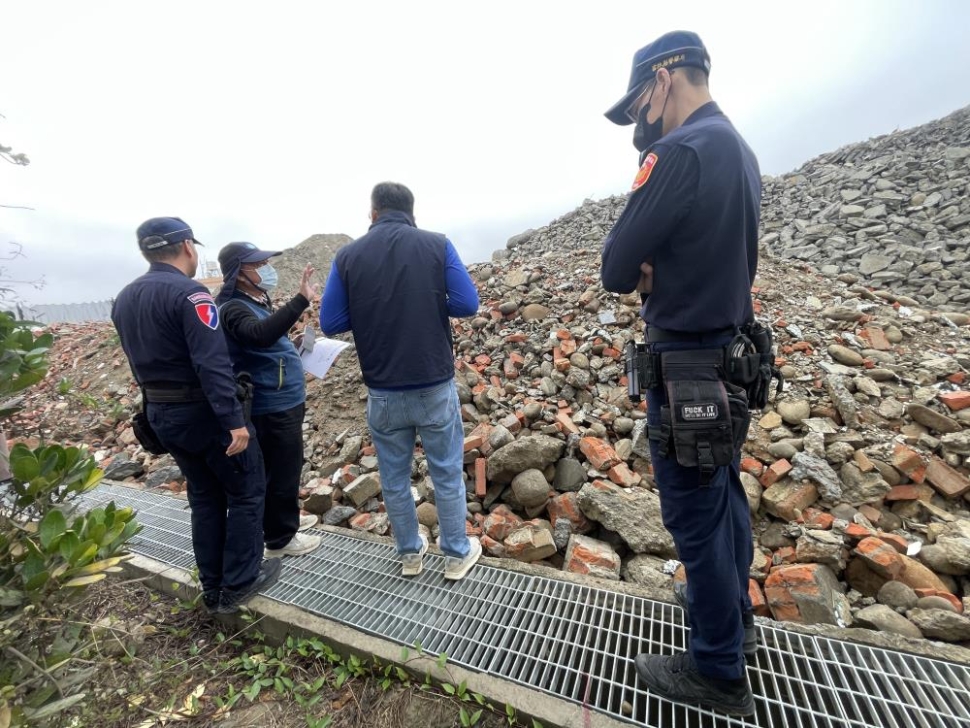 雲林檢環警破獲非法棄置營建廢棄物集團 聲請沒收逾2.2億元不法所得