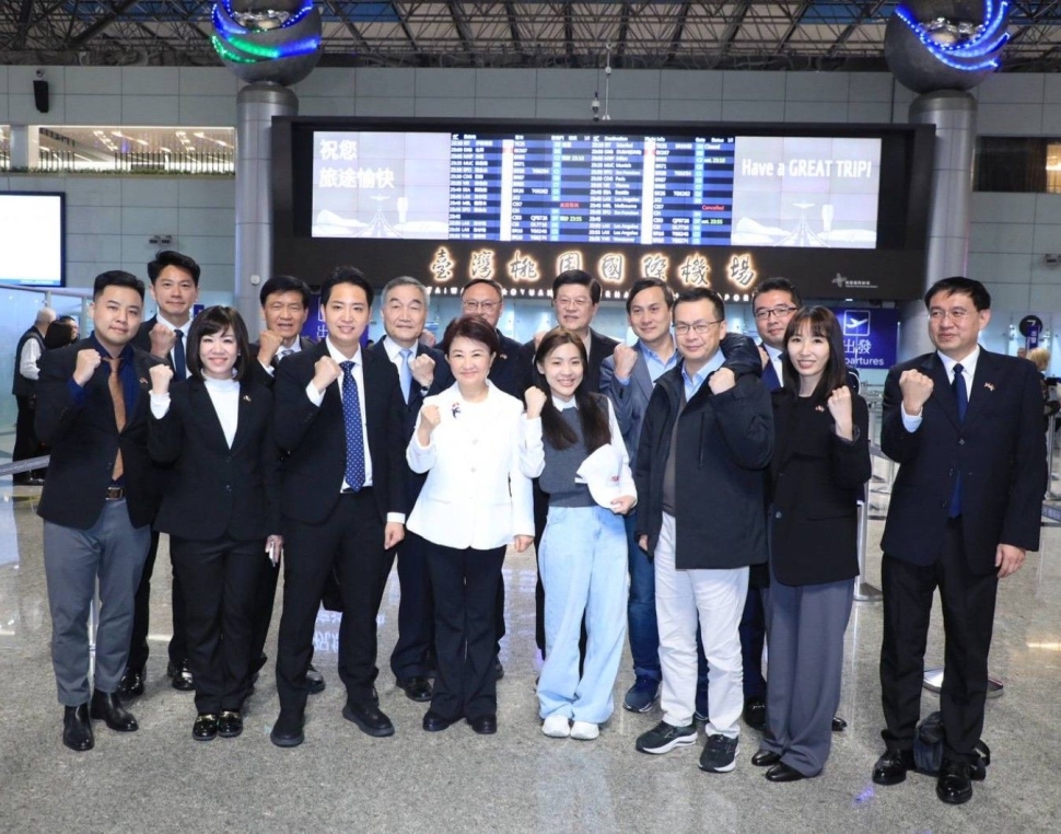 盧秀燕訪美啟程：促進台美情誼、信任以及合作 傳達台灣內部真實聲音