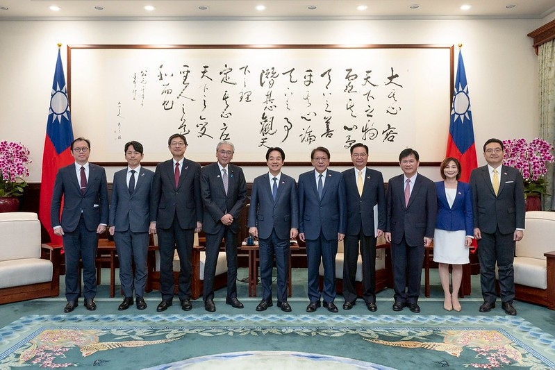 總統接見「日華懇」會長　盼深化關鍵產業合作以提升區域經濟安全與產業韌性