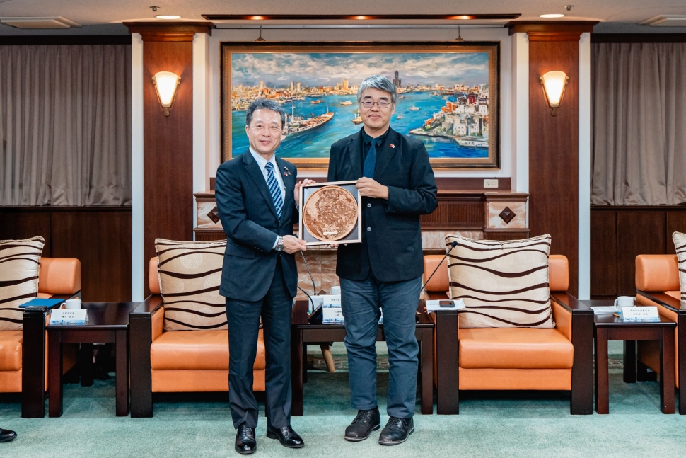 十年情誼再深化 日本三重縣知事一見勝之訪高拓展多元合作