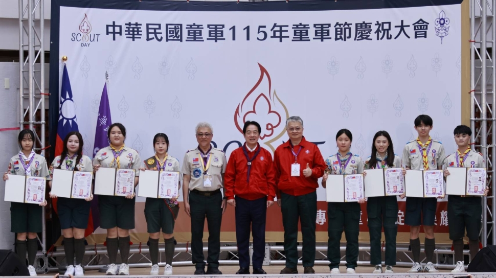 115年童軍節慶祝活動 「Scouting Power」展現永續韌性