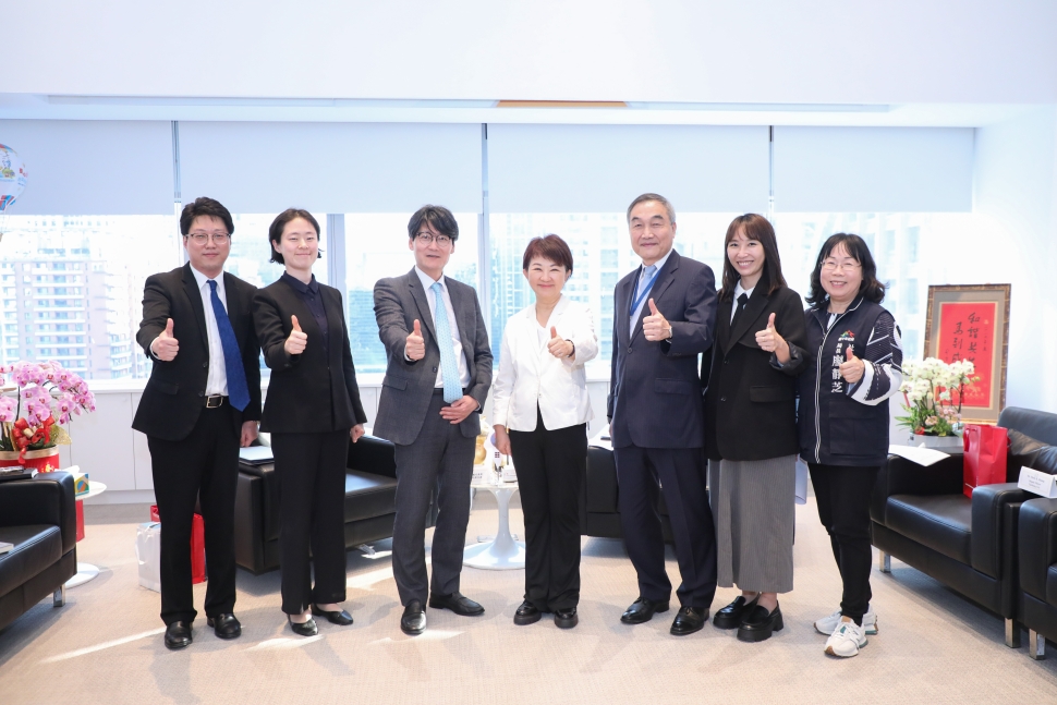 中市府深化台韓交流 盧市長會晤韓國代表促經貿文化合作