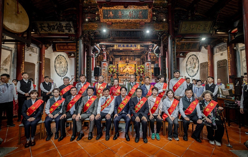 總統出席祀典大天后宮春祭大典　獻匾感念媽祖庇佑臺灣恩澤