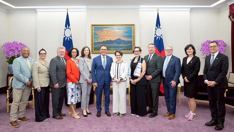副總統接見加拿大聯邦參議員訪團　盼深化臺加夥伴關係並促進臺海和平穩定