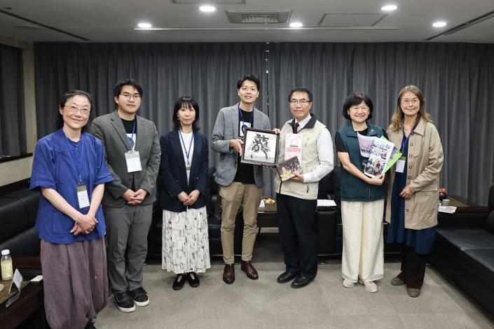 日本岡山感恩工坊拜會市府交流社福發展  黃偉哲盼提供身障者更多發揮機會