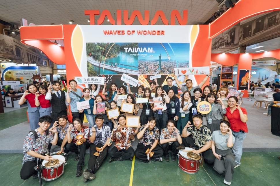 觀光署率團進軍河內VITM旅展 攜手越南影歌雙棲代言人ISAAC大秀台灣魅力