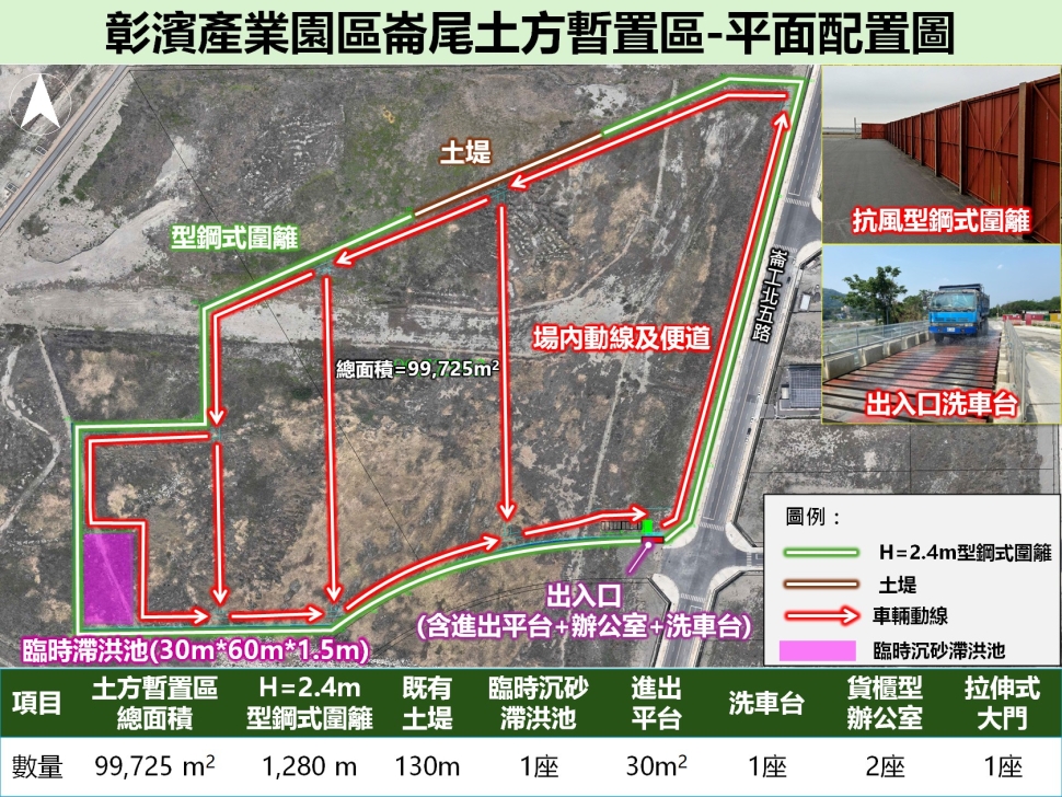 行政院跨部會聯手 建構穩定土方收容與去化體系 彰濱暫置場5月啟用 擴增量能緩解壓力