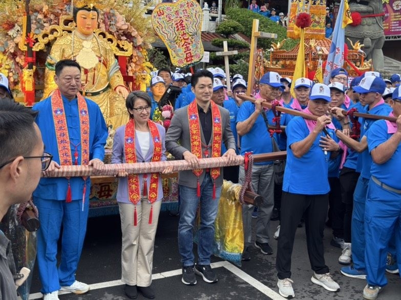 2026臺北母娘文化季起駕儀式　蔣萬安：信仰凝聚人心、城市更顯溫度