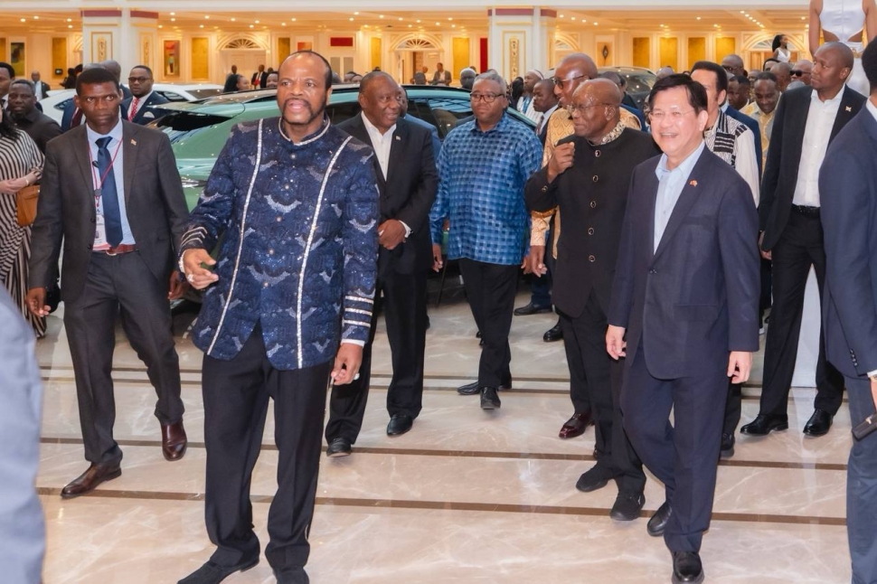 總統特使林佳龍出席史瓦帝尼王國國王恩史瓦帝三世登基40週年、58歲華誕暨史國獨立58週年慶典系列活動