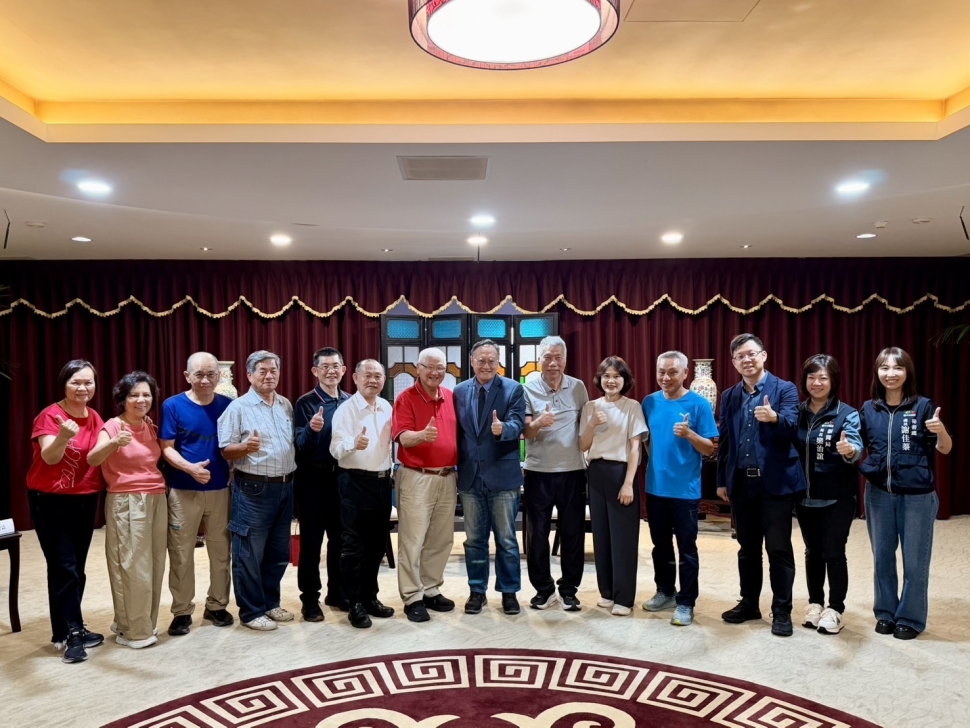 洛杉磯僑領陳貴東一行蒞府交流 鄭副市長：盼與僑界攜手增進台美合作契機