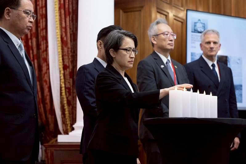 副總統出席國際大屠殺紀念日活動　強調守護民主制度與人權　以仁愛、理性與同理心彌合分歧