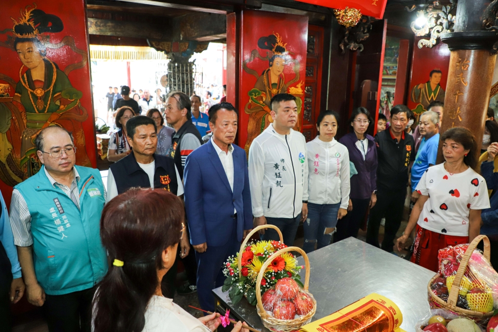 嘉義六腳宗教盛事，灣內娘媽堂湧入祝壽人潮
