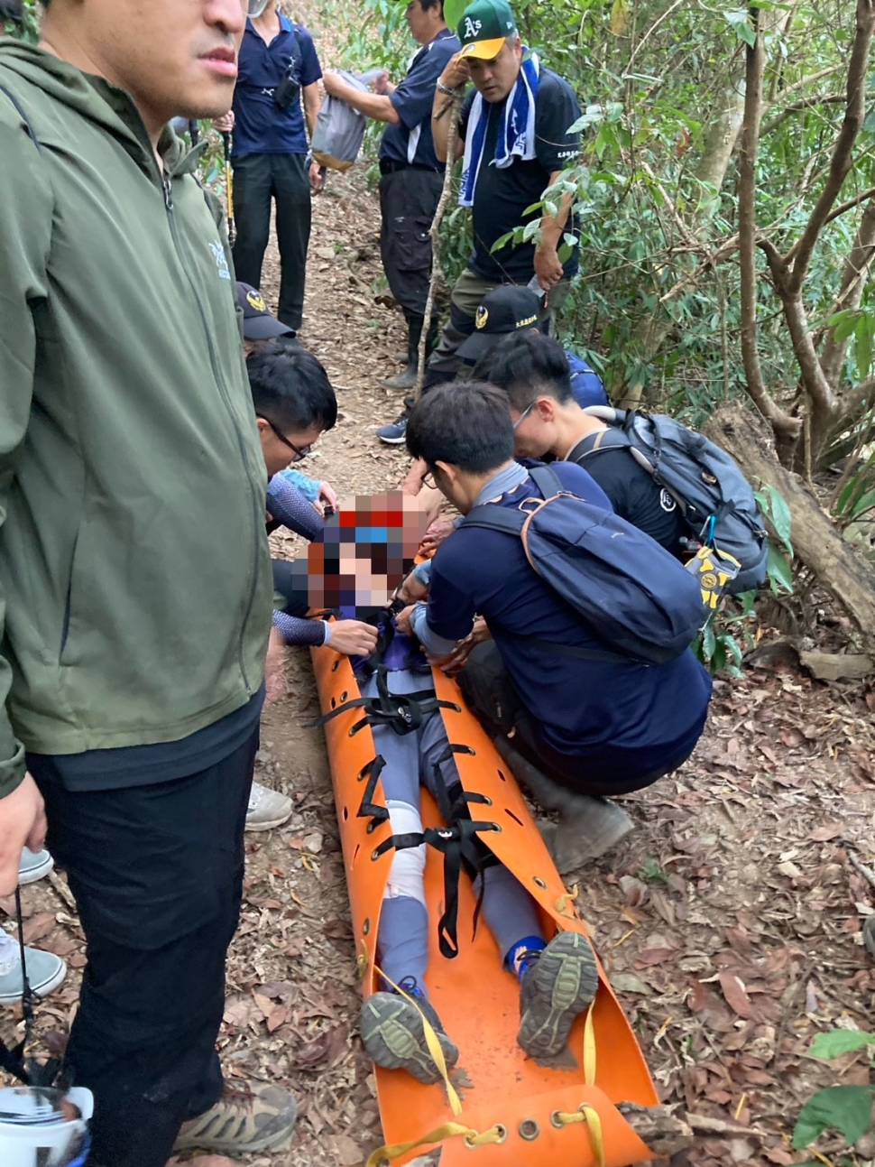 浸水營古道山域事件 台東縣消防局啟動 救援
