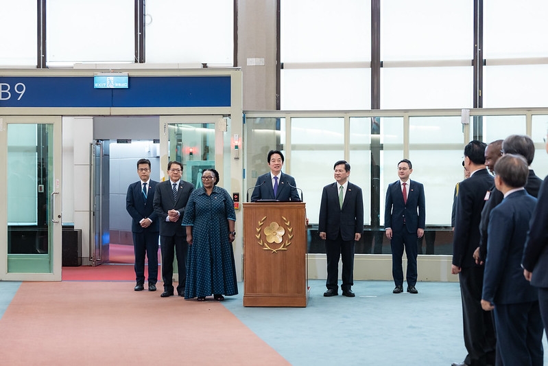 總統出訪史瓦帝尼返國談話　強調臺灣人有權利走向世界　盼與理念相近國家共同維護國際秩序
