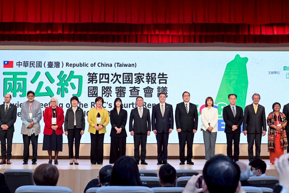 出席「兩公約第四次國家報告國際審查會議」開幕 卓揆盼深化政府與國際對話合作 精進臺灣人權保障