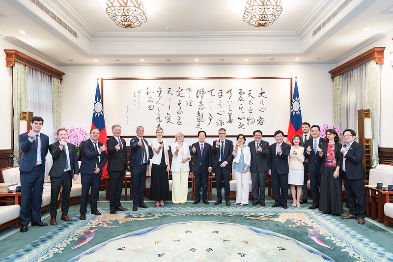 法國友台小組訪台　總統盼深化臺法合作