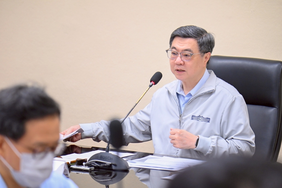卓揆主持中東衝突因應會議 強調穩定物價與民生供應