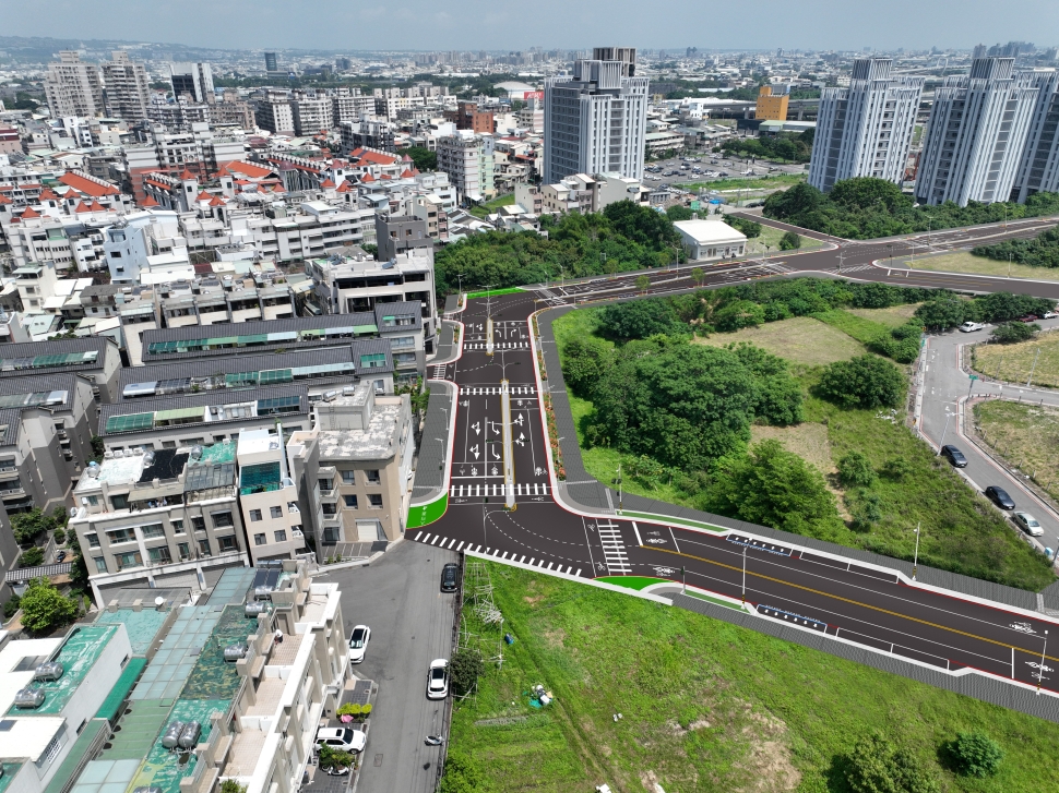 台中巨蛋周邊路網再擴建　豐樂北二路打通工程開工
