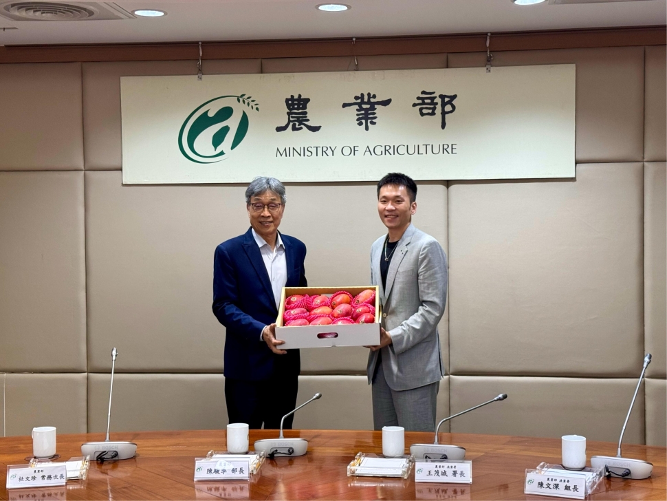 力挺台灣健兒　農業部攜手運動部推動國產優質農漁畜產品前進名古屋亞運