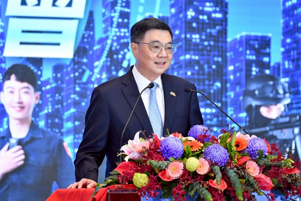 卓揆出席115年警察節慶祝大會　期勉警察同仁攜手打黑反毒
