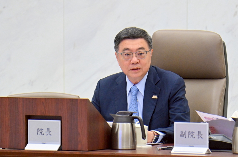 卓榮泰主持中央廉政委員會 盼強化廉政制度與跨機關協作