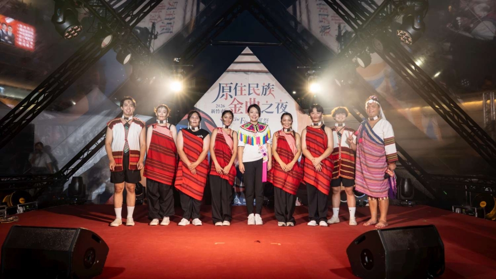高虹安出席Fiw Fiw搖擺祭　推廣原民音樂文化