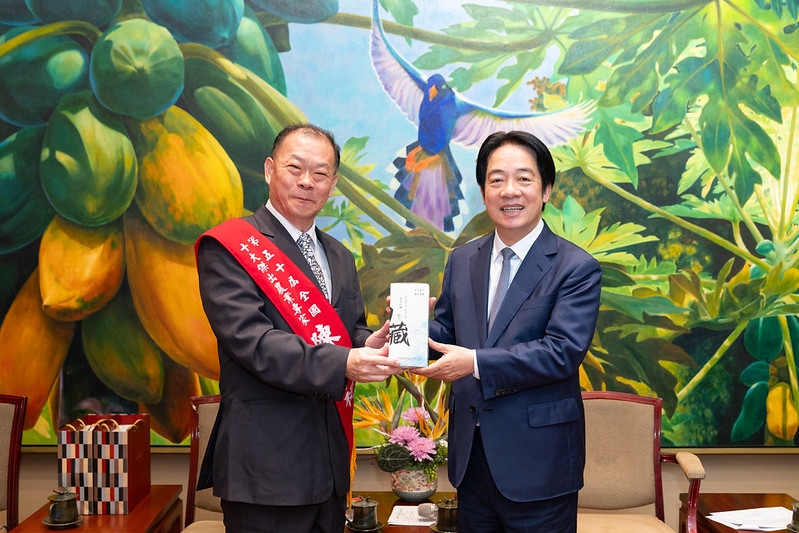 總統肯定全國十大傑出農業專家　盼提升臺灣農業競爭力