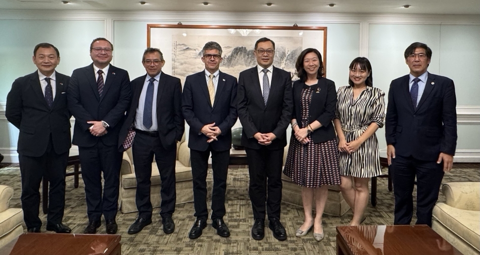 林佳龍歡迎瓜地馬拉衛生部長一行訪台