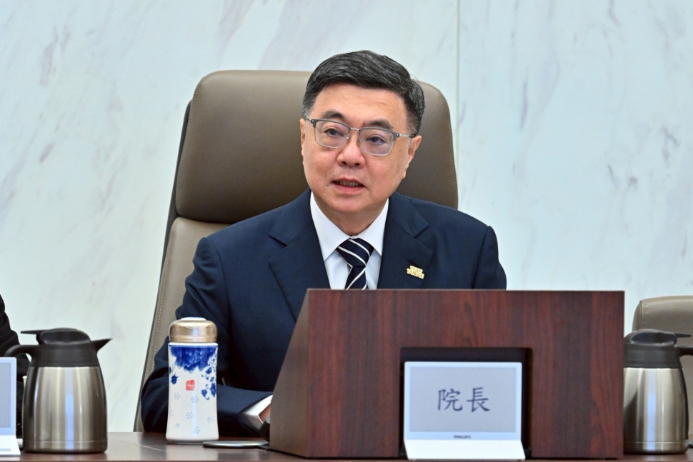 卓榮泰主持治安會報　中央地方攜手打黑反毒
