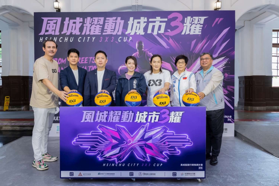 高虹安推廣城市運動品牌　「風城耀動 城市3耀」3x3籃球賽7/4開打