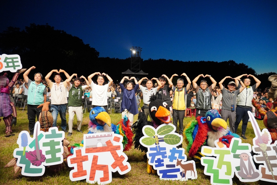 內政部「進城藝遊」高雄登場　紙風車陪親子歡度夏夜