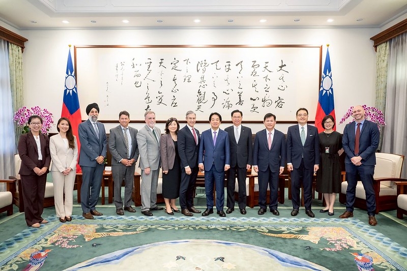 總統接見美國國家民主基金會訪團　盼持續深化臺美各領域合作