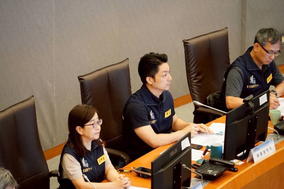 蔣萬安主持巴威颱風工作會報　要求保持最高警戒