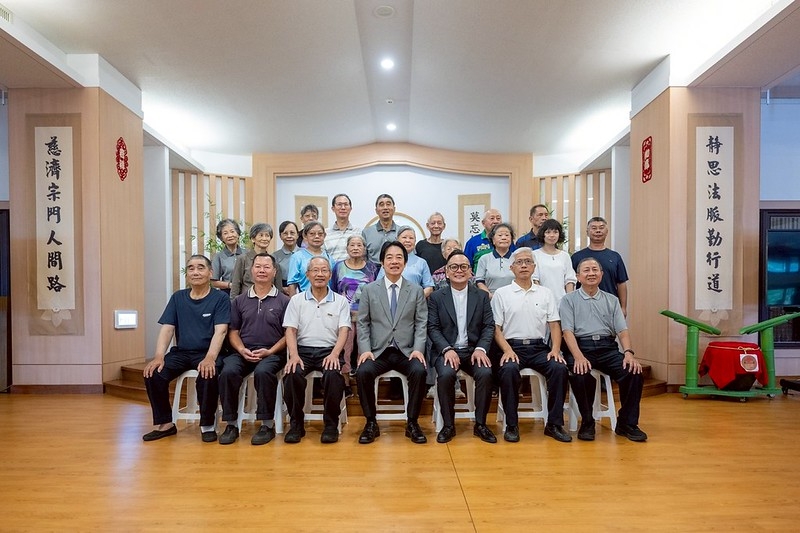 總統參訪基隆佛光山及靜思堂　盼推動社會福利政策照顧人民