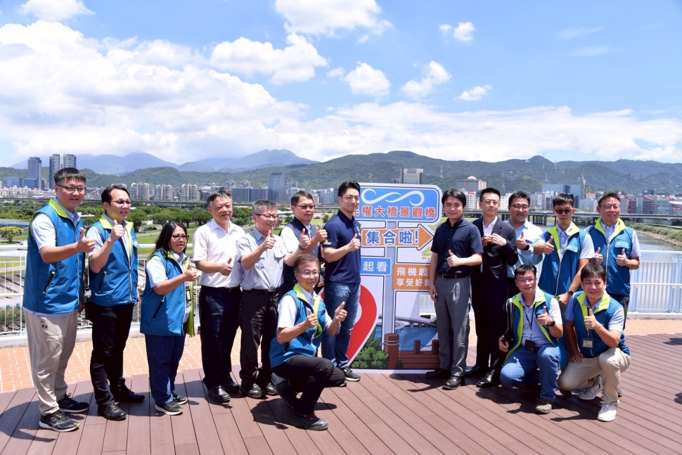 蔣萬安出席民權大橋景觀橋啟用　打造宜居生活環境