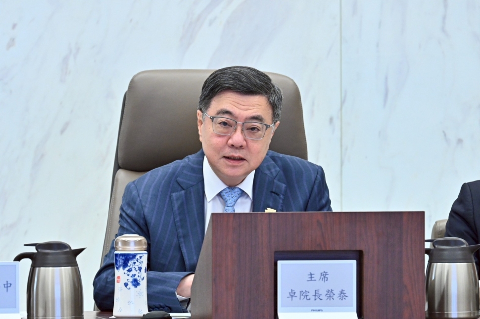 卓榮泰主持社福推動委員會　強化高齡居住支持與社會安全網