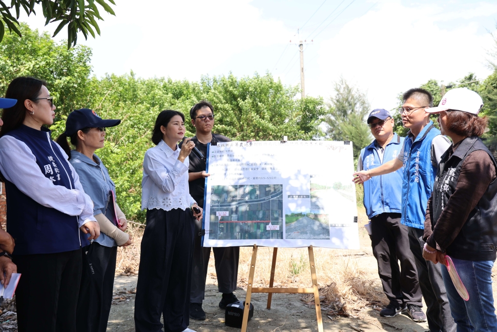 雲林縣府挹注近400萬元　改善水林、口湖番薯農地重劃區農水路