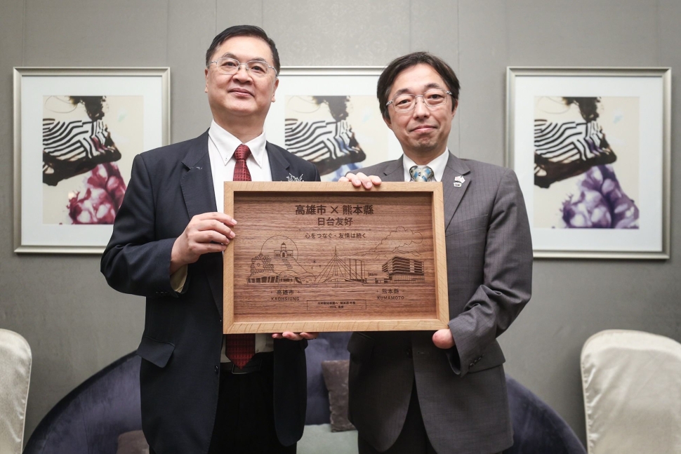 高雄與熊本縣市將迎締盟10週年 深化半導體與人才合作持續升級