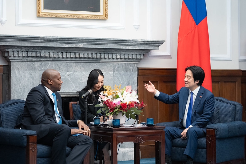 總統接見史瓦帝尼王國總理　感謝史國對臺灣的堅定支持　