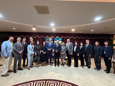 美國東南六州參眾議會領袖訪中市府　鄭副市長盼深化台美交流