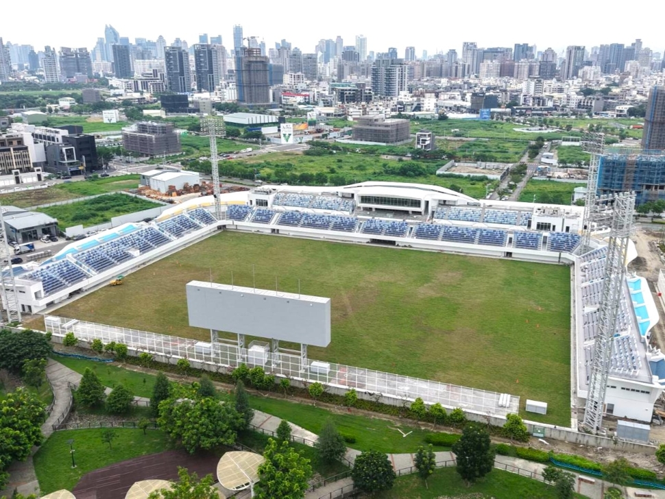 台中國際足球園區8月完工　建設局長：打造國際賽事新舞台