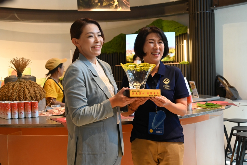 新竹市府團隊走訪2026台東博覽會 高虹安、饒慶鈴交流城市治理與地方創新