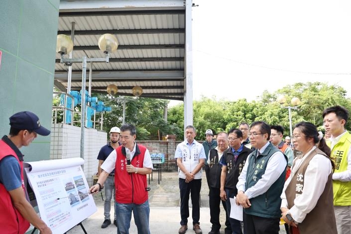 新營興隆抽水站機組更新完成　大新營區的防洪能力將大幅提升