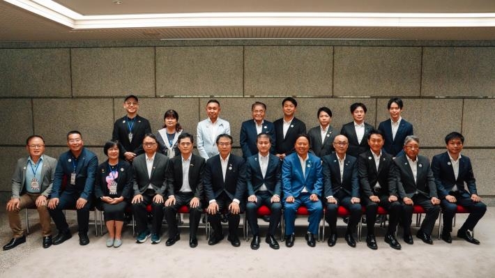 黃偉哲拜會埼玉縣副知事及議長，攜手深化臺日交流、延續友好情誼