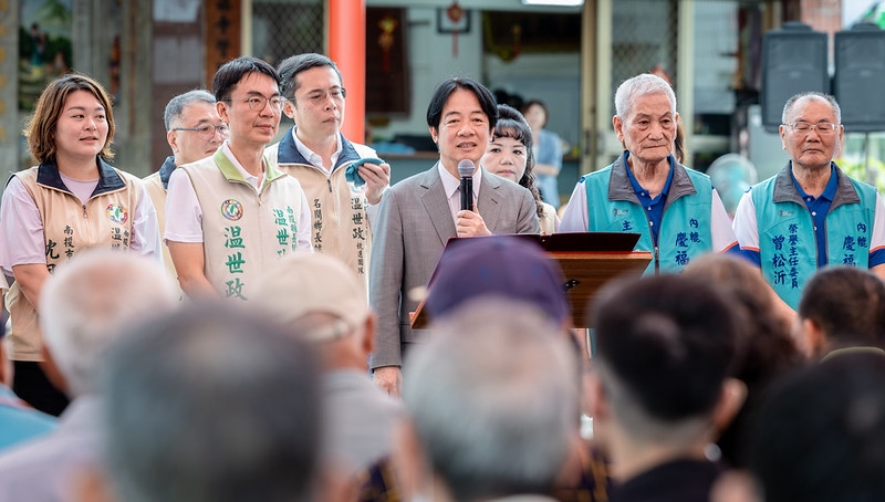 總統感謝國人拚經濟　讓政府稅收增加、推動社福政策照顧人民