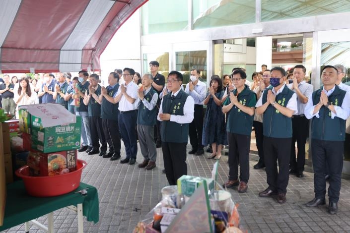 南市府舉行中元普渡  黃偉哲祈求市政推展順利、市民健康平安