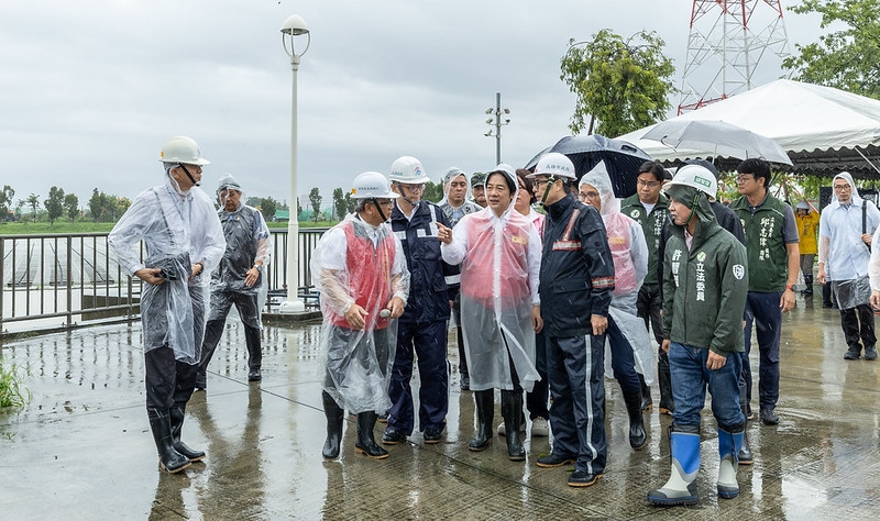 總統關心高雄及臺南排水治理　持續投入治水工程、保障人民生命財產安全